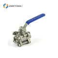 WCB control valve trunnion galvanized ball valve